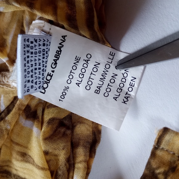 DOLCE & GABBANA Junior Button-Up Top Shirt - Picture 9 of 10